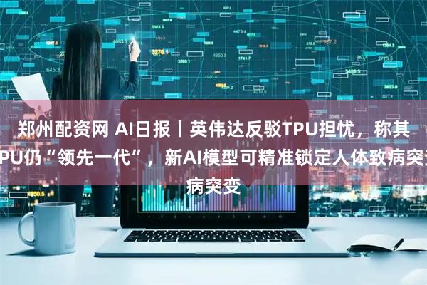 郑州配资网 AI日报丨英伟达反驳TPU担忧，称其GPU仍“领先一代”，新AI模型可精准锁定人体致病突变